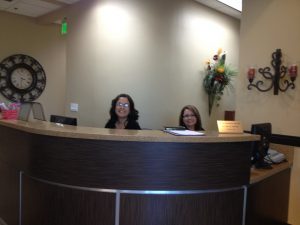 front desk of Inland Dental Center – San Bernardino