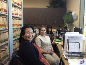 front desk staff