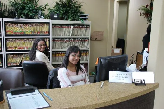 front desk staff of Inland Dental Center – San Bernardino