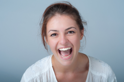 smiling woman