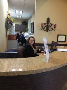 front desk staff member