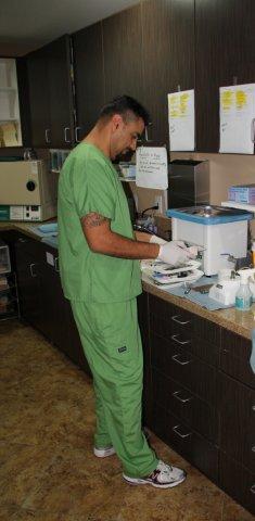 sterilization room